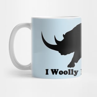 I Woolly Like Rhinos! Mug